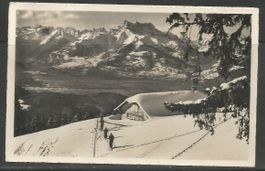 Carte P de 1966 ( Leysin / Les Dents du Midi en Hiver )