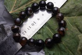Sardonyx  12mm   Kugel Armband   –Lot Adlun-