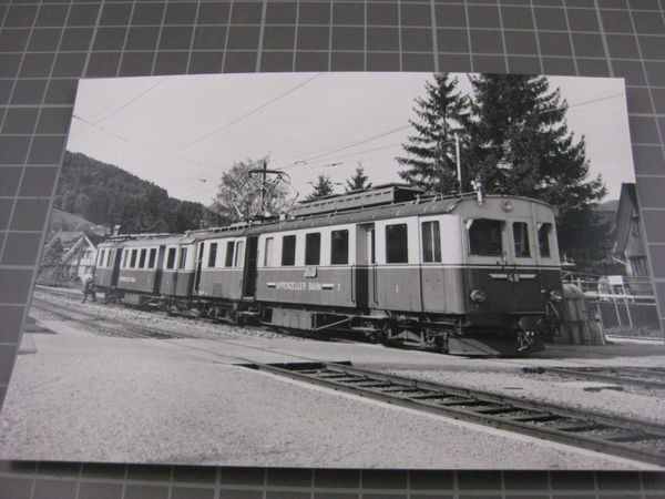 Cartoline postali: AK Bahnhof Appenzell mit Zug – Nuovo (secondo la descrizione) da Malters venduto da Marosko