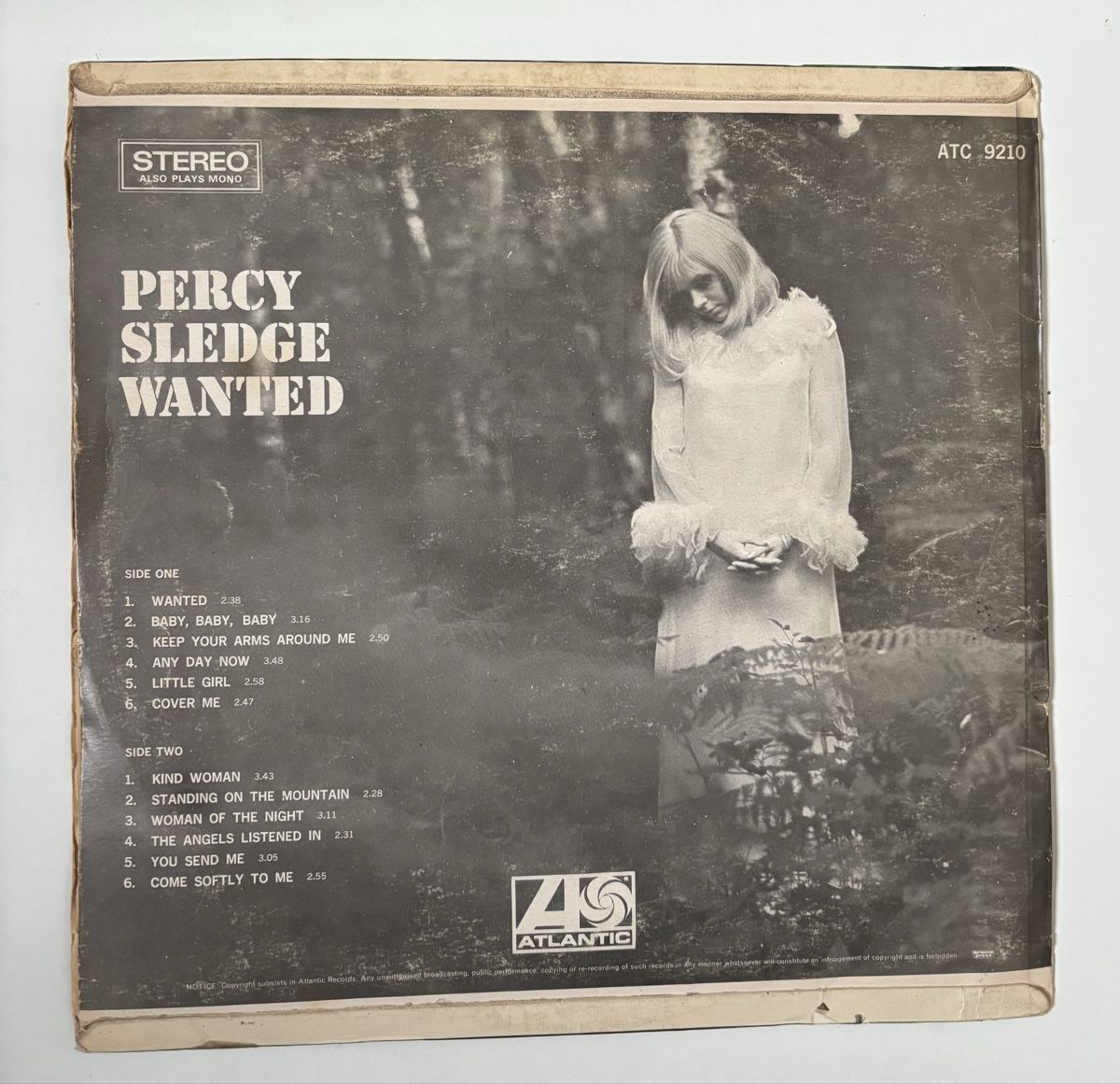 Dischi in vinile: Percy Sledge - WANTED - LP VG/VG – Usato da Neuchâtel venduto da Deivid2 3