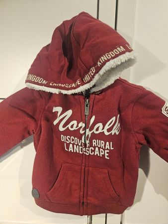 Kinder Jacke Rot Gr.86 (letzte Chance)