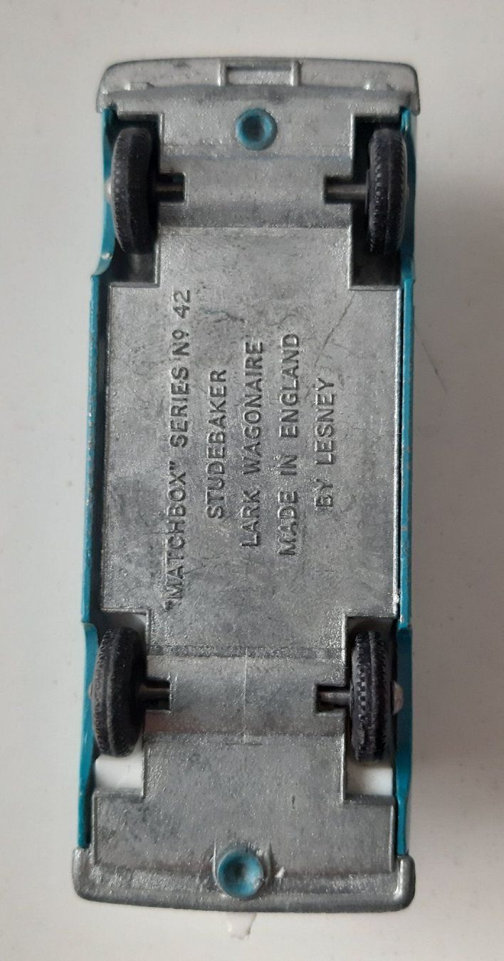 Matchbox Modellini d'auto: Matchbox Lesney Nr. 42 Studebaker Kombi – Usato da Schenkon venduto da Elbarto007 7