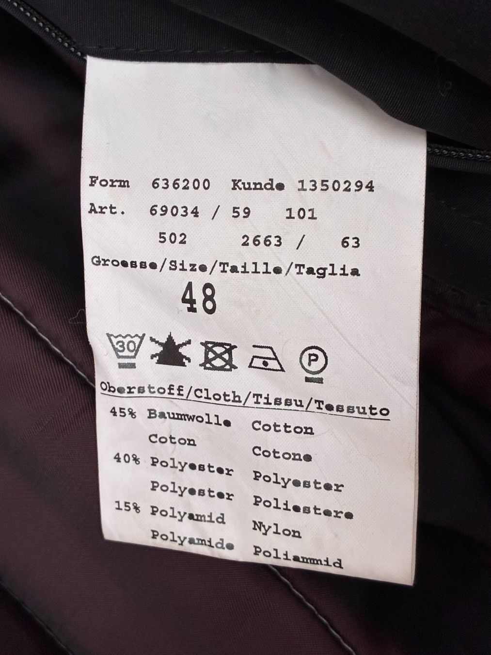 Bugatti Manteaux: Mantel – D'occasion à Winterthur par Taranis 2