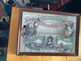 Werbespiegel Heineken's Bier Brouwerji Amsterdam Rotterdam