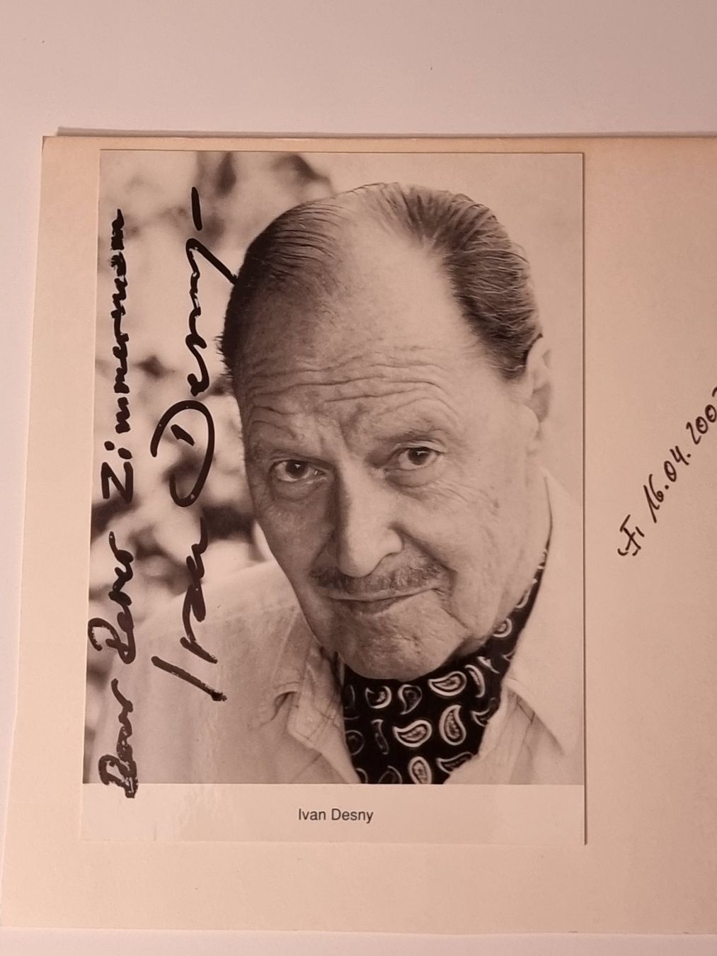 Autographes: Ivan Desny Originalautogramme – D'occasion à Winterthur par Christinakim 1