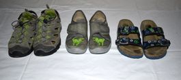 Jungen Sommerschuhe Meindl & 2 x Hausschuhe Superfit Gr. 32