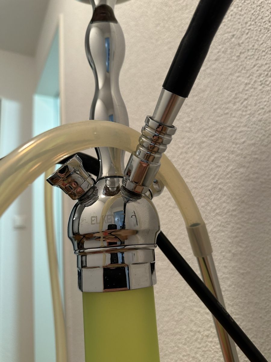 Narghilé: El Keyif Shisha in grün – Usato da Hinteregg venduto da Loris.Breyer 1
