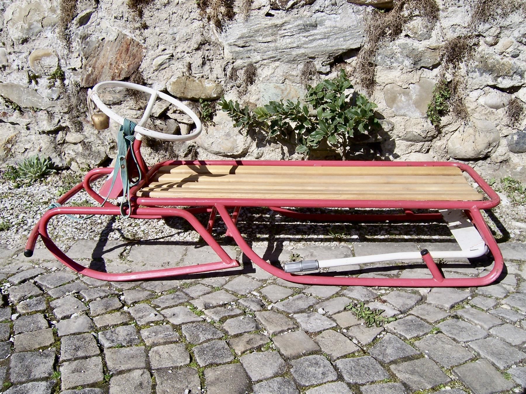 Schlitteln: Schlitten SKS CRESTA Bob mit Steuerung – Gebraucht aus Kerzers von wisaundso 1