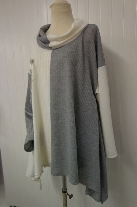 Tuniche: Pull 2 tons FantaisieJersey UNIQUE 48-52 – Nuovo e nell'imballaggio originale da St-Imier venduto da goodber 3