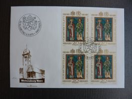 FL 1979 FDC  "Landespatrone",  Fr. 9.--