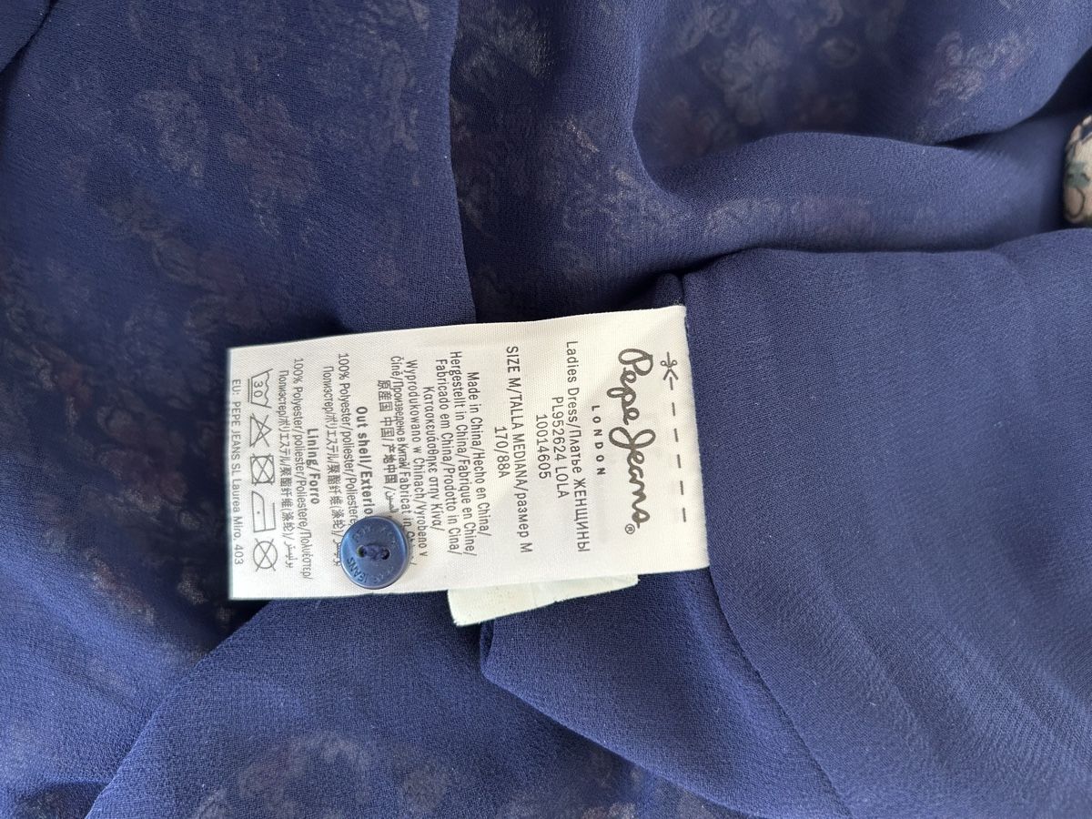 Pepe Jeans Kleider: Pepe Jeans geblümtes Sommerkleid / M – Gebraucht aus Zug von bia_v6gf 5
