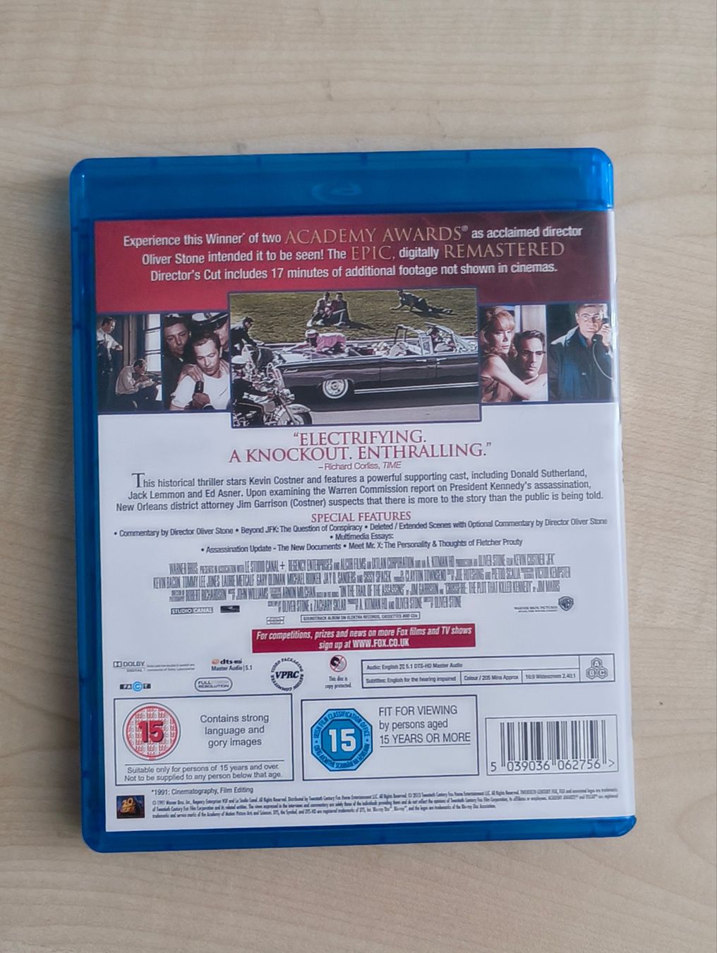 Alle DVDs: JFK - Olivier Stone - Blu-ray – Gebraucht aus Sion von dor_8hwv 1