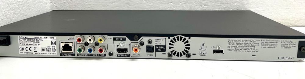 Sony Lettore multimediale & Streamer: Sony Bluray Player BDP-S370 – Usato da Niederdorf venduto da LeptonAG 3