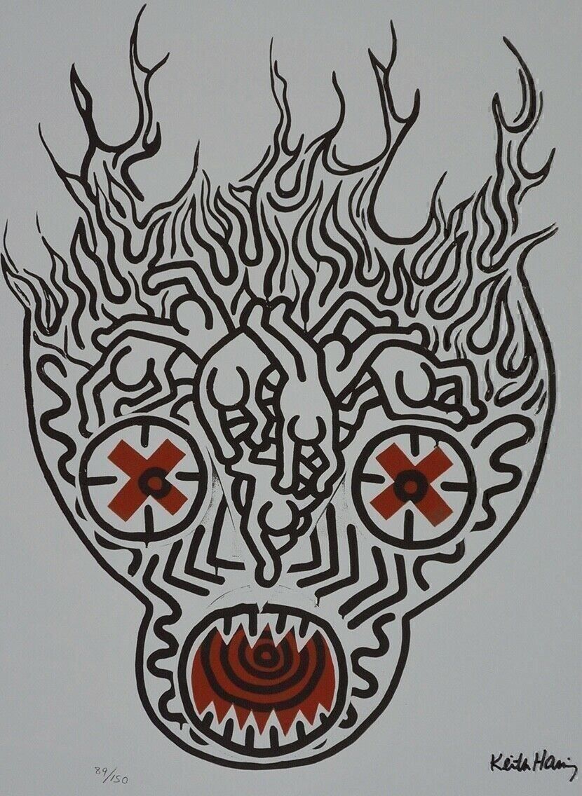 Foto & Immagini: KEITH HARING LITHOGRAPHIE – Usato da Gersau venduto da kunst-online 1