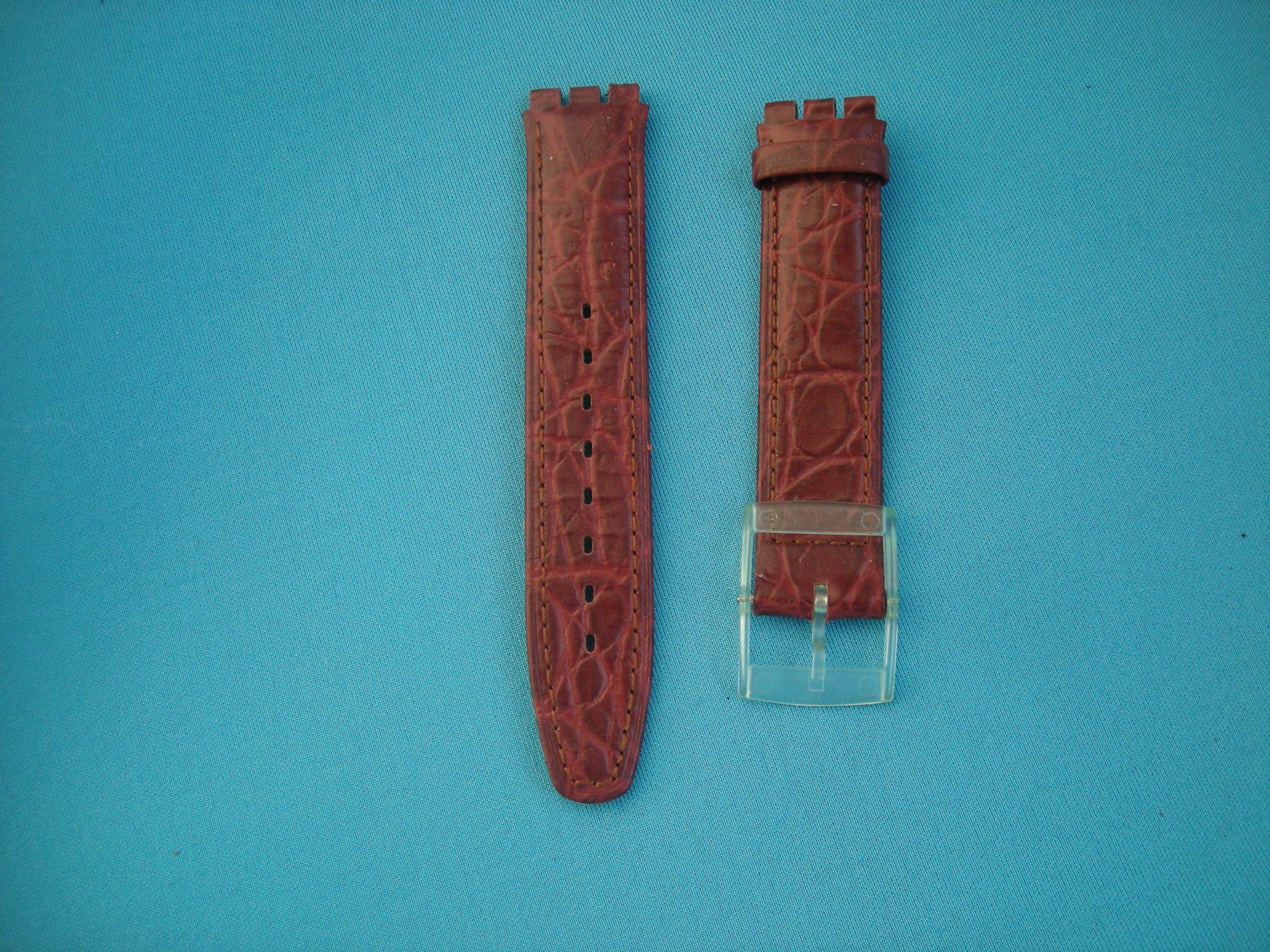 Swatch Bracciali & Braccialetti: Swatch Armband Leder NEU unbenutzt – Nuovo (secondo la descrizione) da Spreitenbach venduto da Nanika 2