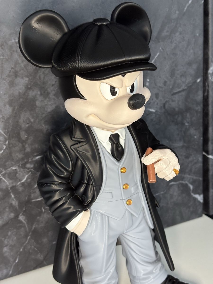 Statuette: Topolino Mickey Mouse Peaky Blinders Version 32 cm – Usato da Chiasso venduto da cra_q5rf 2