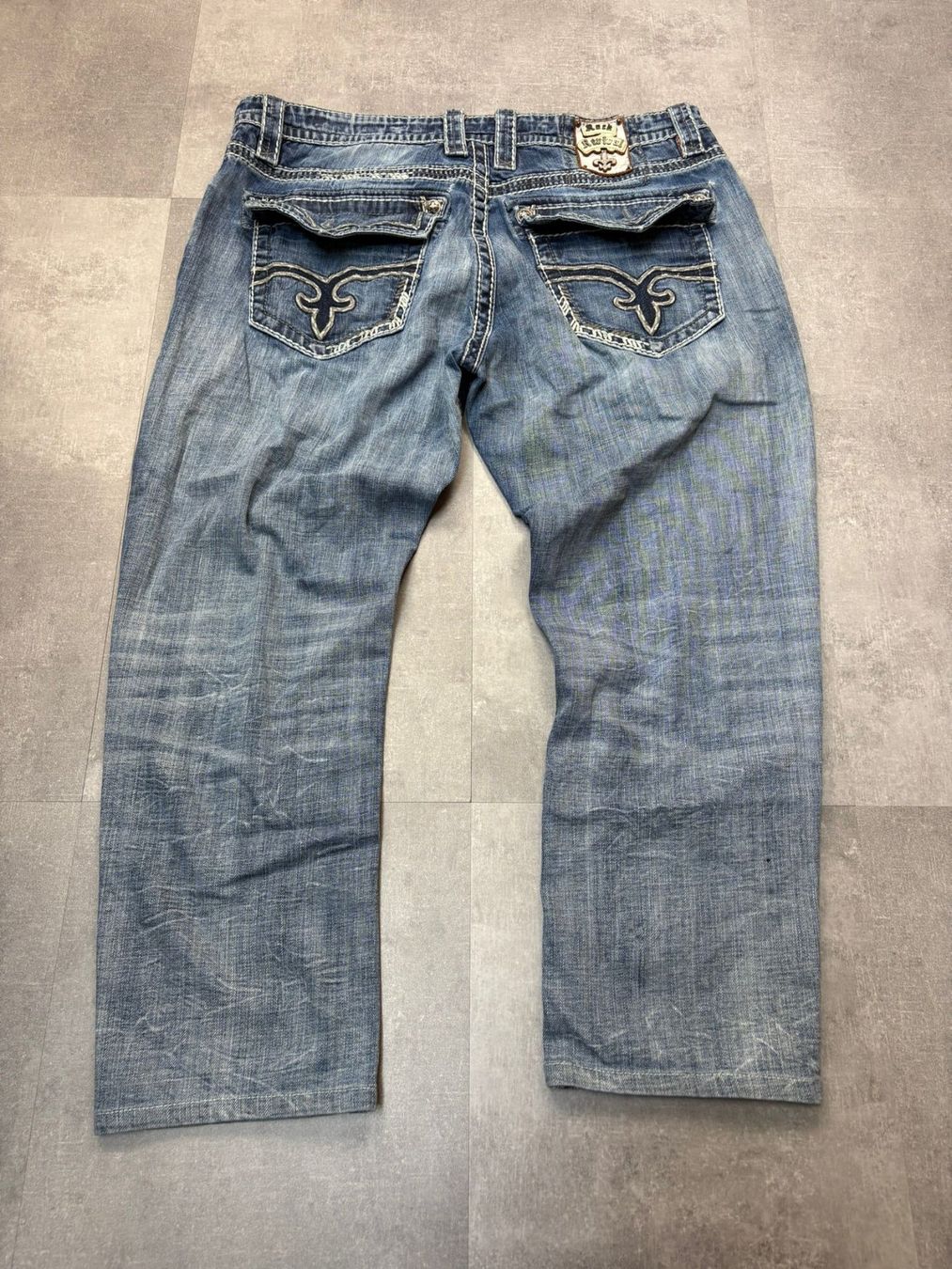 Jeans: Rock Revival Bootcut Flared Jeans - Grösse XL – Usato da Werdenberg venduto da hase.vintage 1