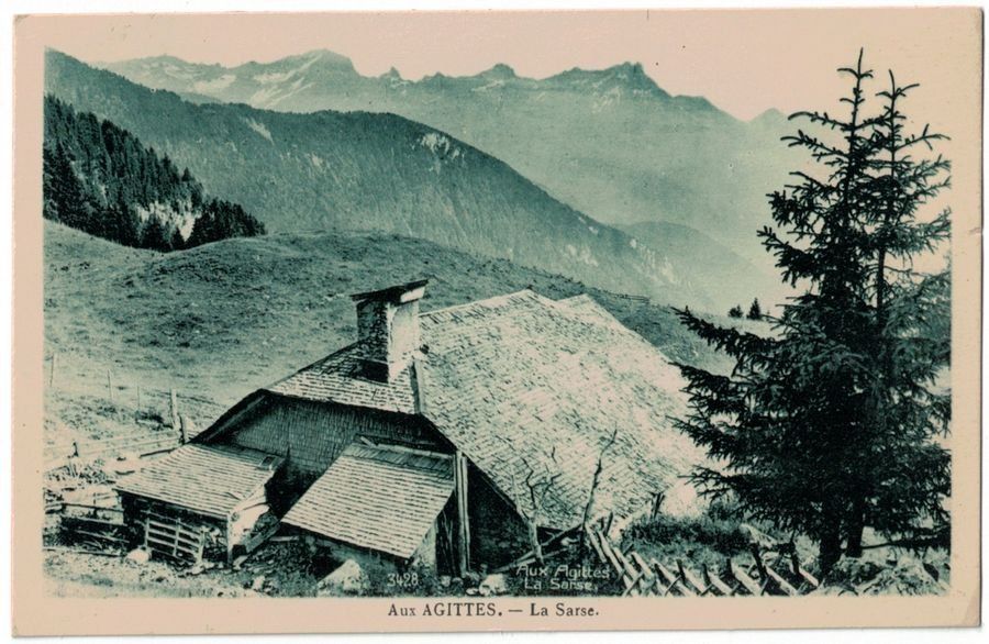 Cartoline postali: Aux Agittes, La Sarse, circulée 1931 – Usato da Frauenfeld venduto da POML