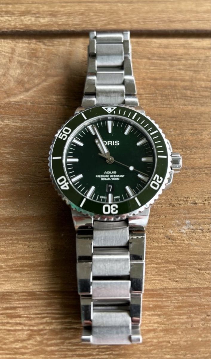 Oris Orologi: ORIS AQUIS Date Green – Usato da Bettingen venduto da Siobhan02 5