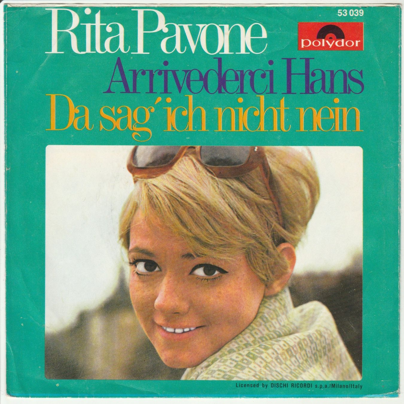 Schallplatten: Rita Pavone - Arrivederci Hans 7" Vinyl 1968 – Gebraucht aus Tübach von JamesStone 1