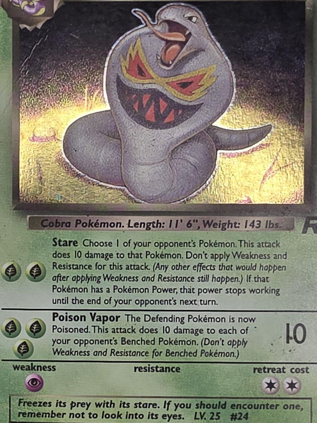 Pokémon Carte collezionabili: Pokémon Dark Set | Holo Arbok erreur + 4 autres cartes – Usato da lausanne venduto da Pipito93 2