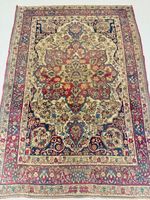 Antiker Persisch Teppich, Kashan 123X180