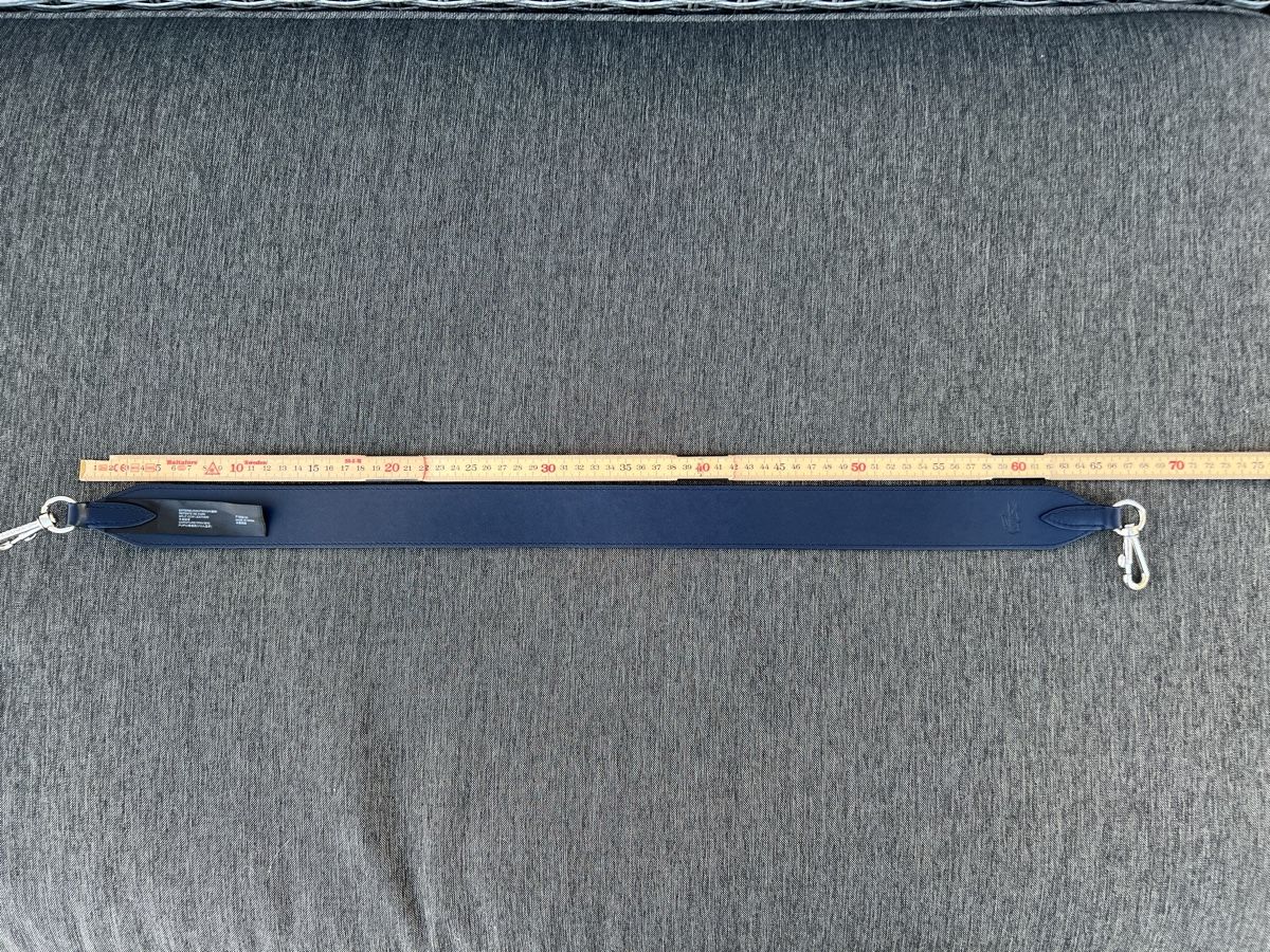 Fibbie per cinture: Lacoste Schultergurt 70cm Blau Leder NEU – Nuovo e nell'imballaggio originale da St. Gallen venduto da Mokki2014 6