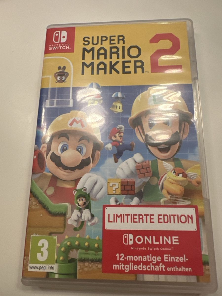 Nintendo Giochi: Nintendo Switch Super Mario Maker 2 Limitierte Edition – Nuovo (secondo la descrizione) da Buchs AG venduto da ben_9t2x