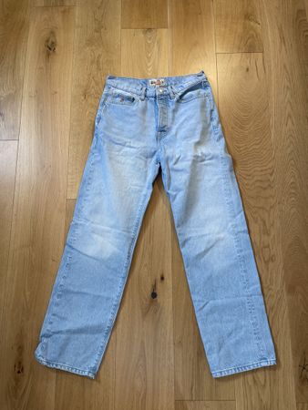 Stussy New Classic Jeans Size 30 Light Wash Summer Denim