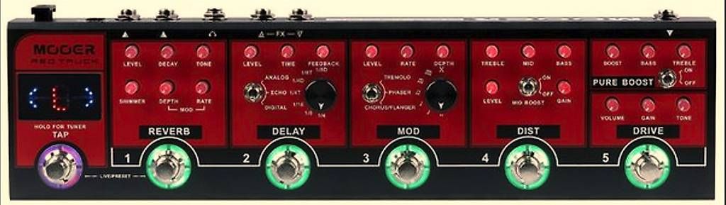 Musikinstrumente: Multi effetti chitarra Mooer Red Track  – Gebraucht aus Figino von Delfra55 1