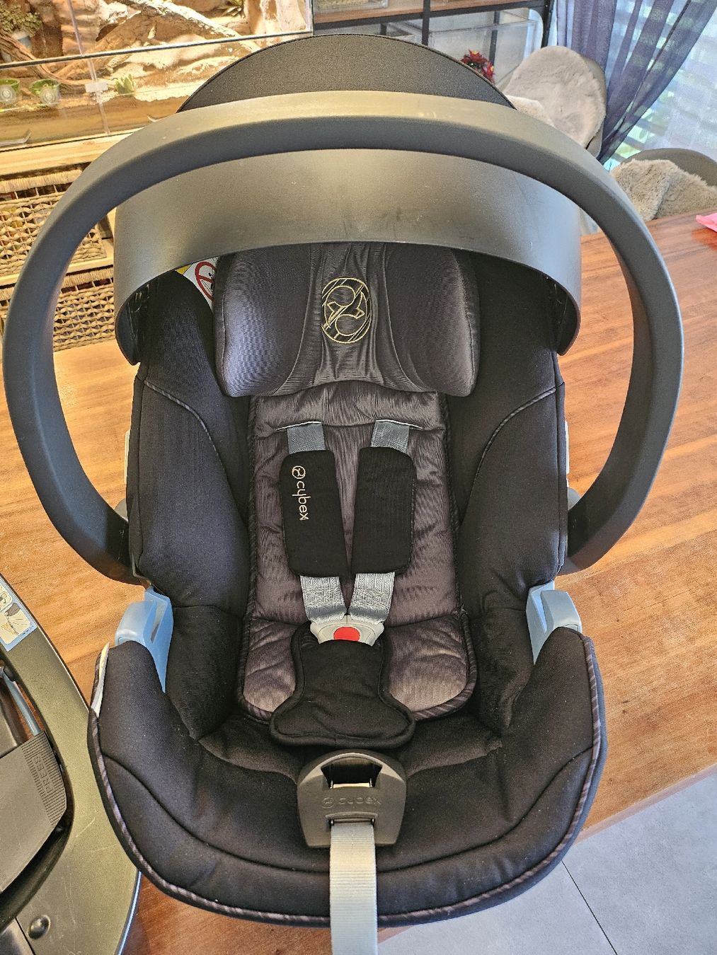 Cybex Seggiolini per auto: Babyschale Cybex Anton 5 + Cybex Anton Base 2-Fix – Usato da Baar venduto da Naedels-Kreationen 2