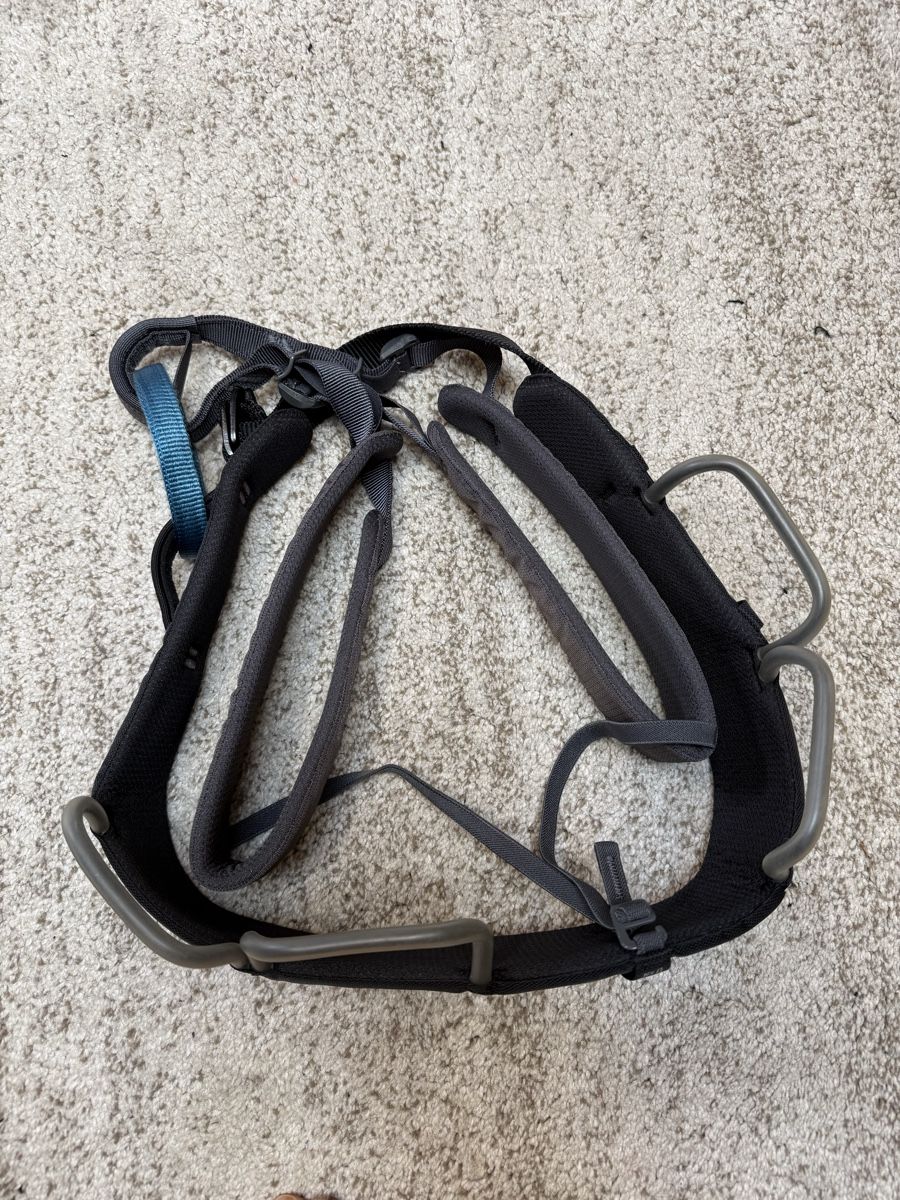 Black Diamond Attrezzatura da arrampicata: Black Diamond Momentum Climbing Harness - Size Small – Usato da Grindelwald venduto da Mich.zavod 1