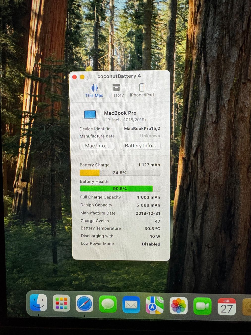 Apple Portables: MacBook Pro 13” 1TB  SSD – D'occasion à Adliswil par Busys 2