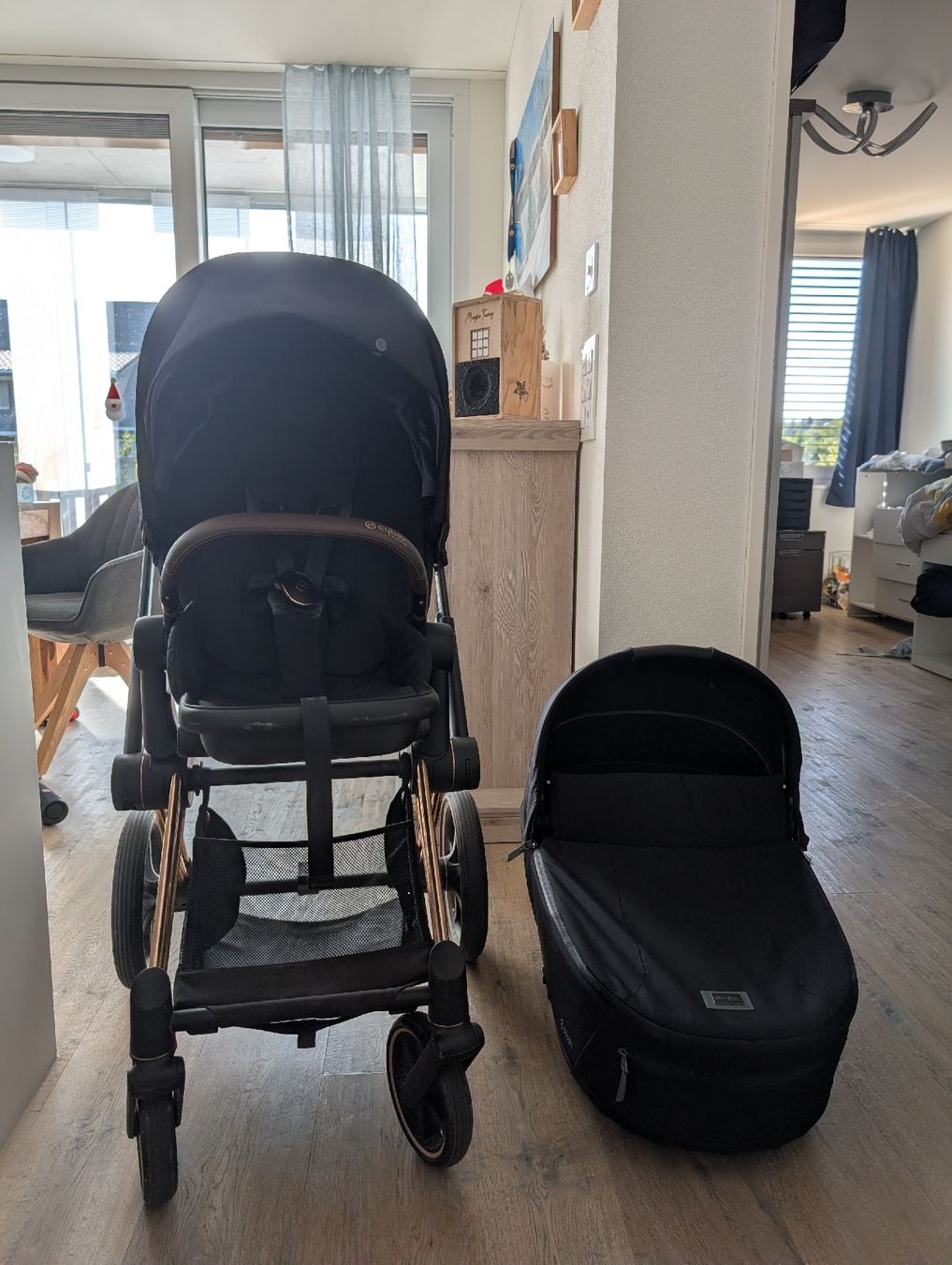 Cybex Poussette: Cybex Priam Rose Gold – D'occasion à Rapperswil SG par mel_y9xm