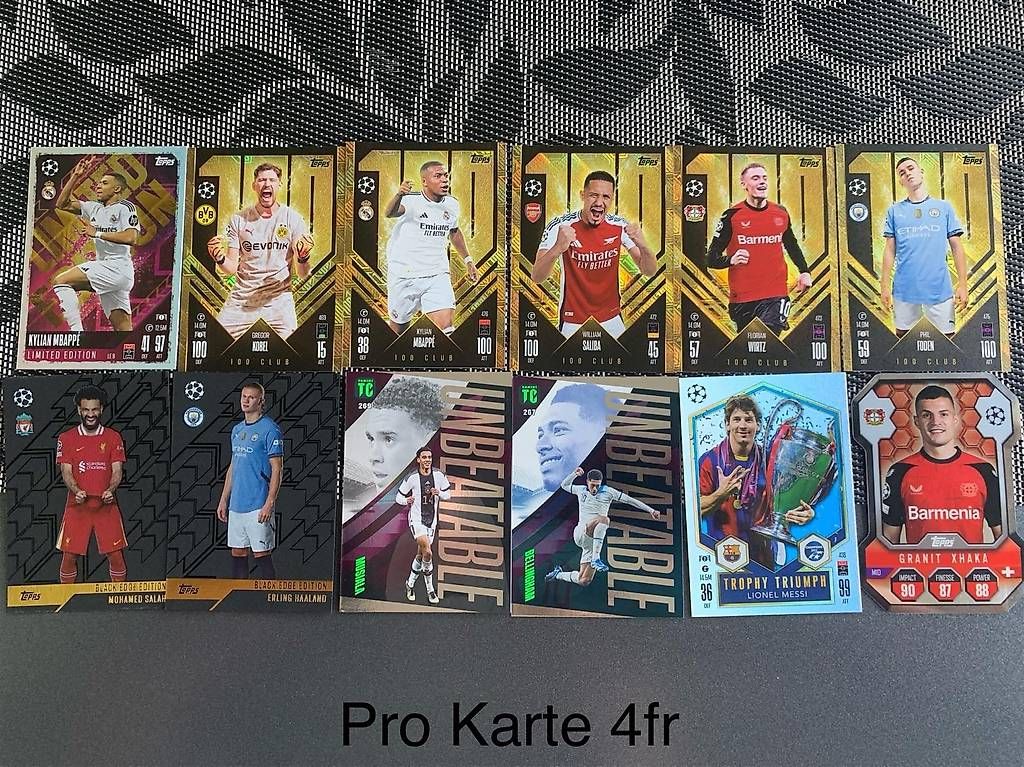 Carte collezionabili: Fussballsammelkarten Topps&top class – Usato da Ilanz venduto da nvi_9r69