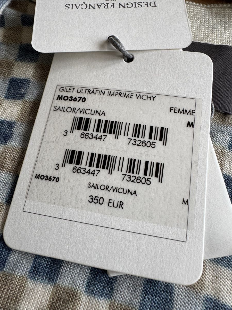 Gilet & Giacche senza maniche: Gilet léger Eric Bompard, Taille M, cachemire et soie, – Nuovo e nell'imballaggio originale da Morges venduto da sandy069 6