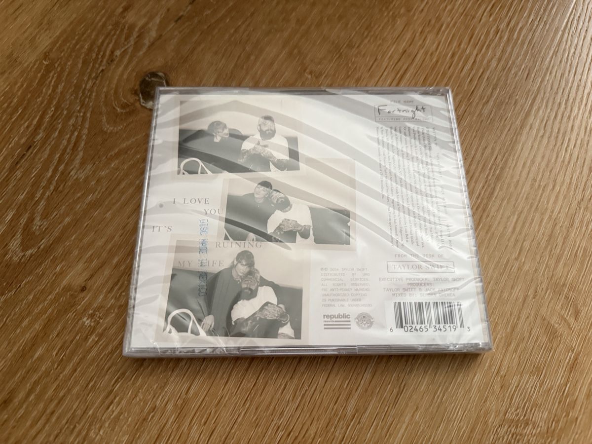 CD: Taylor Swift - Fortnight CD – Nuovo e nell'imballaggio originale da Ettingen venduto da robbenlos 1