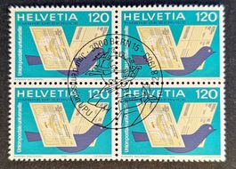 UPU-Z14/"Int. Postformulare" ET 4er Block (1983)