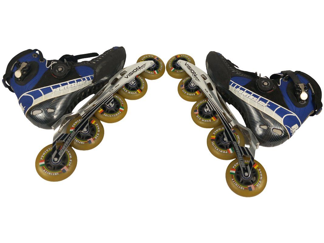 Inline-Skating & Rollschuhe: POWERSLIDE R4 Vision Speedskates – Gebraucht aus Hünenberg von Restwert_Zug