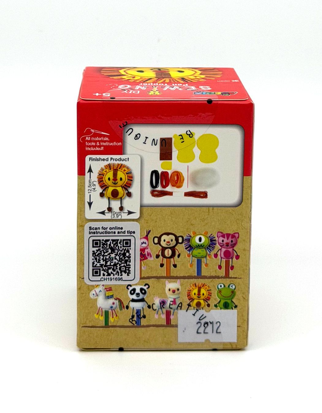Bastelsets: Avenir DIY Sewing Pen Topper Lion – Neu und originalverpackt aus Orbe von g7n_6ycd 1