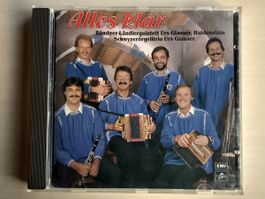 CD Bünder-Ländlerquintett Urs Glauser - Alles klar!