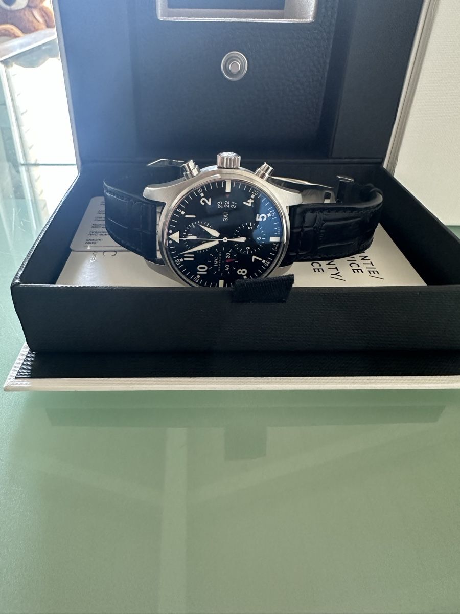 IWC Orologi: IWC Pilot Chronograph IW377701 gebraucht – Usato da Watt venduto da Gini120 4