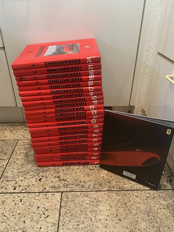 Bücher: Rare Sammlung limitierte Ferrarisima Bücher makellos – Neu (gemäss Beschreibung) aus Rothrist von Oddymanliane 1
