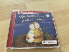 Wie kleine Tiere schlafen gehen