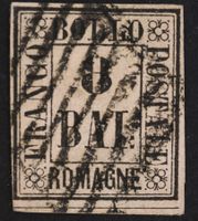Romagna MNr. 8 8 Baj. gestempelt