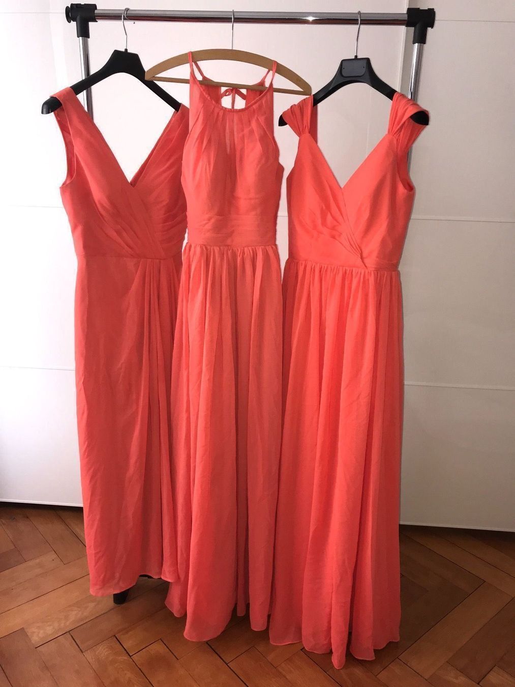Kleider: Brautjungfernkleider 3x !! Farbe Papaya – Gebraucht aus Basel von kat_5vlm 1