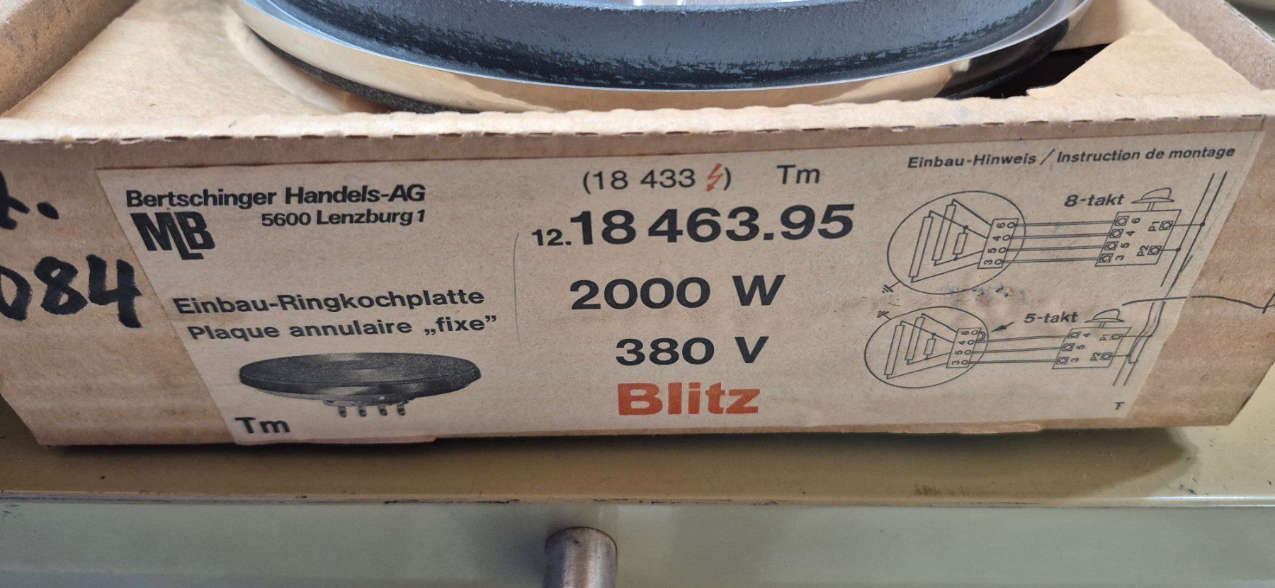 Cucine: "Neue" Kochplatte Herdplatte – Nuovo (secondo la descrizione) da Egg SZ venduto da Bko1 1