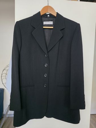 ALBERTO FABIANI Damen Blazer – Schwarz – Gr. 38
