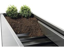 Biohort Zwischenboden 2x0,5m - NEU, Dunkelgrau Metallic