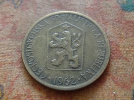 TCHECOSLOVAQUIE  1  Korun   1962  (P)